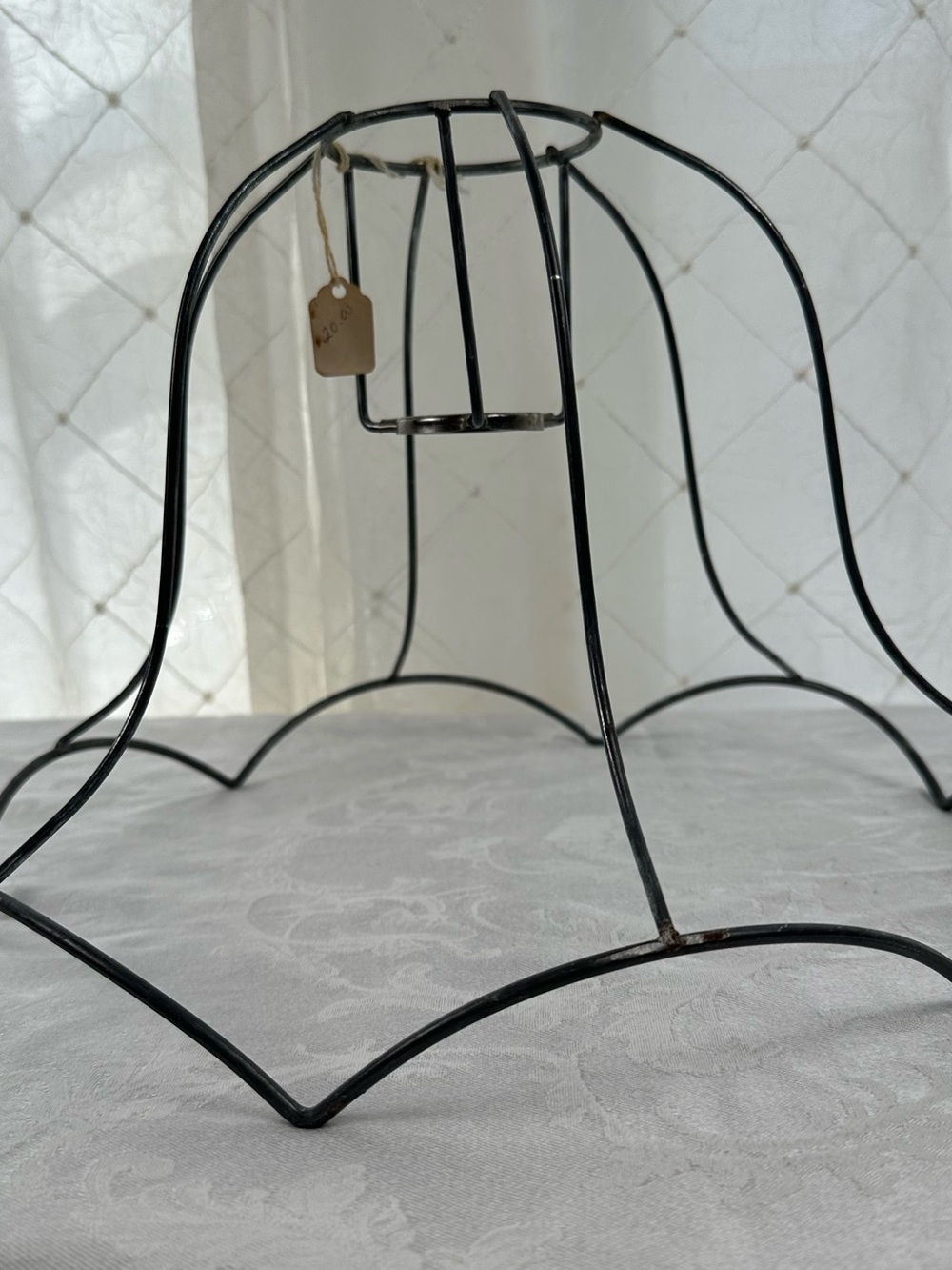 Vintage Wire Lamp Shade Frame - Picture 3 of 6